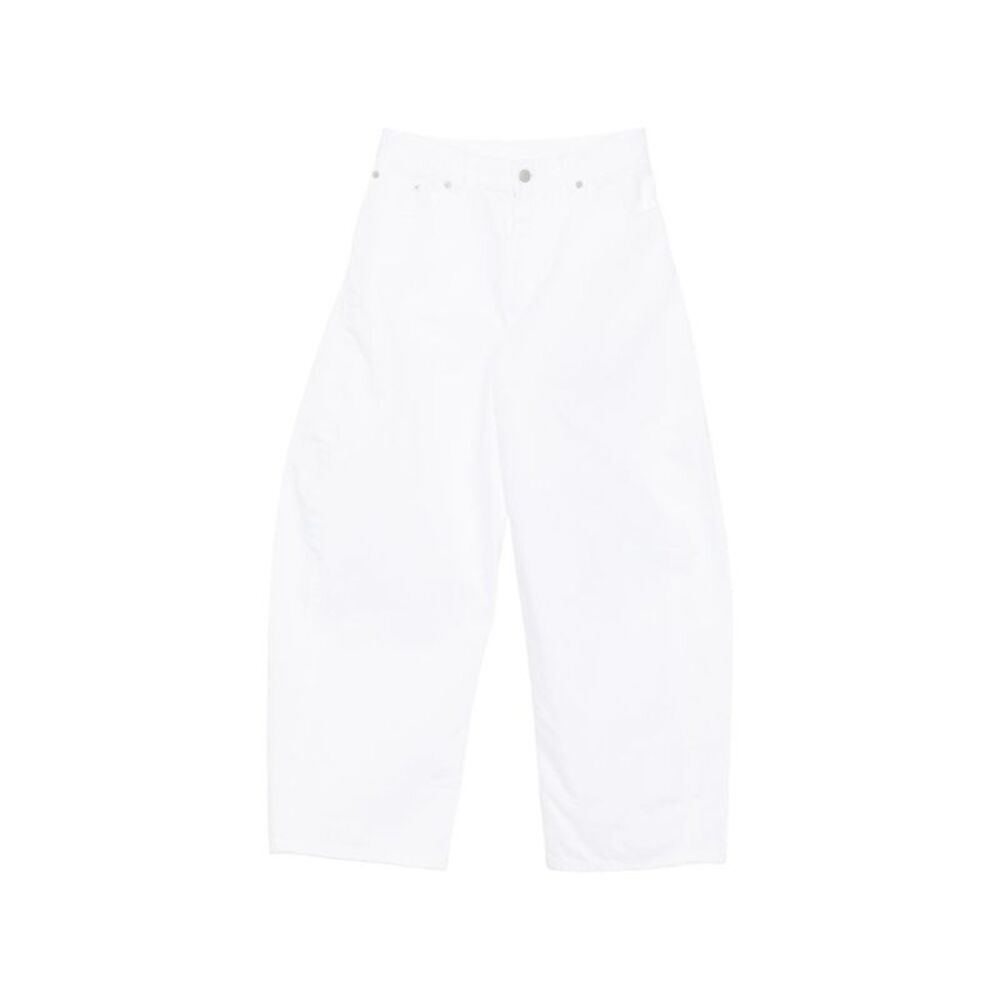 Alaïa White Denim - Wide-Leg Jeans Women